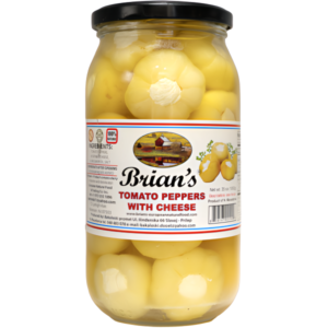 Brian's Tomato Peppers w Cheese 1kg - Global Imports & Exports - Wholesale European Food Distributors