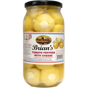Brian's Tomato Peppers w Cheese 1kg - Global Imports & Exports - Wholesale European Food Distributors