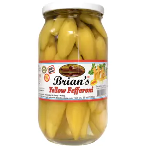 Brian's Yellow Fefferoni Mild 1kg - Global Imports & Exports - Wholesale European Food Distributors