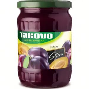 Takovo Jam Sljiva Plum 700g - Global Imports & Exports - Wholesale European Food Distributors