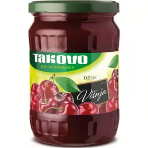 Takovo Jam Visnja Sour Cherry 700g - Global Imports & Exports - Wholesale European Food Distributors