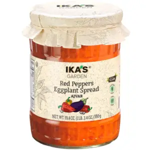 Ika's Garden Red Peppers Eggplant Spread Ajvar Mild 550g - Global Imports & Exports - Wholesale European Food Distributors