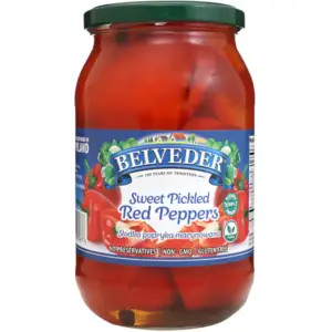 Belveder Sweet Red Peppers 900g - Global Imports & Exports - Wholesale European Food Distributors