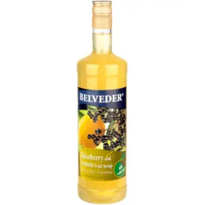 Belveder Elderberry & Lemon Syrup 1L - Global Imports & Exports - Wholesale European Food Distributors