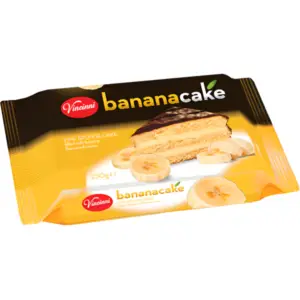 Vincinni Banana Cake 250g - Global Imports & Exports - Wholesale European Food Distributors